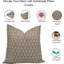 Lumbar Cushion 14x20 Hand Block Printed Thick Linen Couch Pillow - DAMRU-911326000