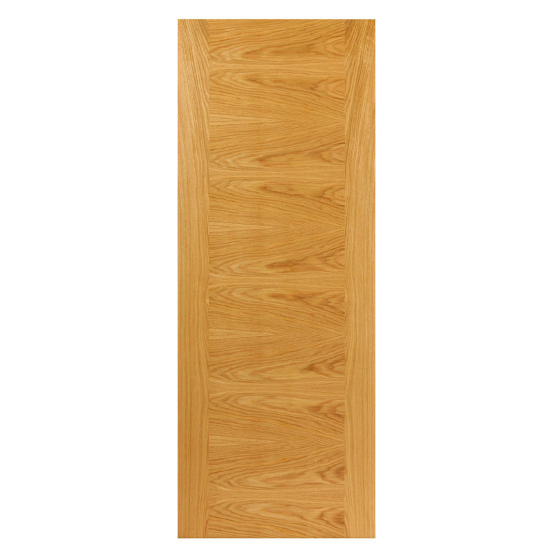 Ostria Oak Fire Door Prefinished, 198.1cm H x 76.2cm W x 4.4cm D
