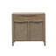Commode d'appoint tissée 2 portes Palisades