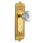 Egg & Dart Plate with Decorative Keyhole and Waldorf Door Knob-1891247607