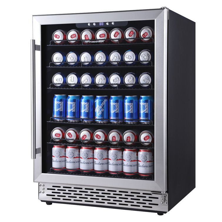 Phiestina 175 Cans (12 oz.) 2.2 Cubic Feet Built-In Beverage