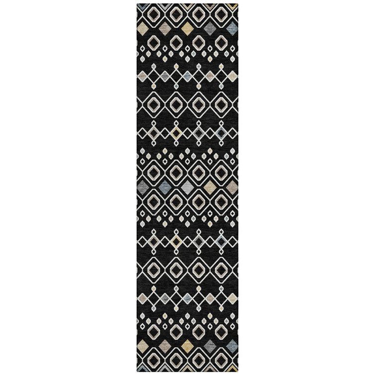 Aleighna Area Rug with Non-Slip Backing