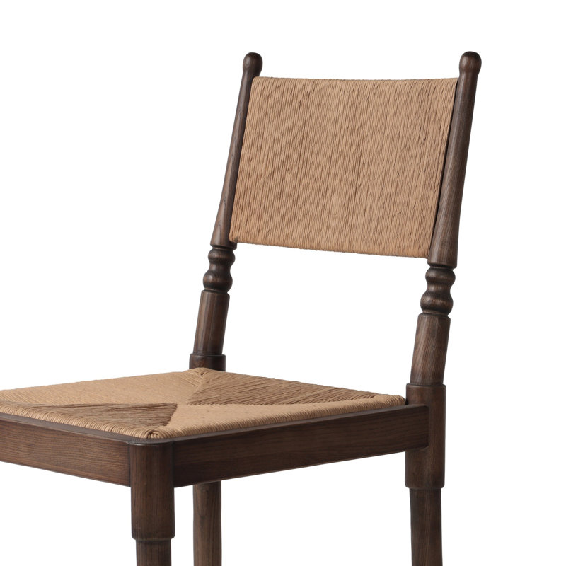 Fayth Bar Stool, Bar Stool (29.5" Seat Height), Antique Walnut
