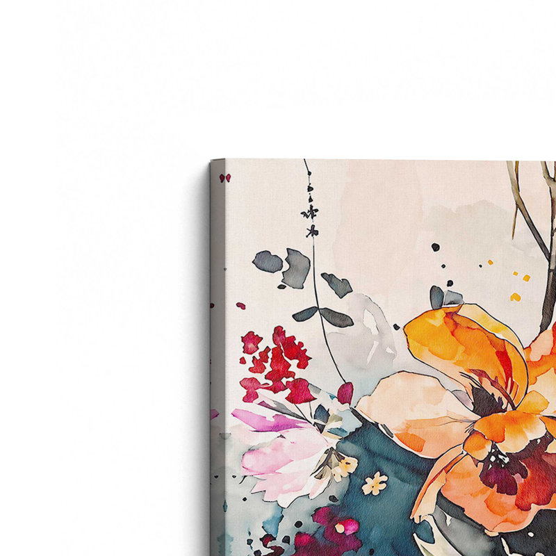 Bold Bloom II, Wrapped Canvas, Does Not Apply, 18" H x 12" W