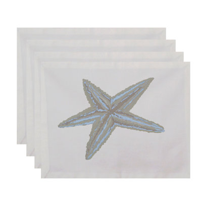 Madge Polyester Nautical Rectangle Placemat