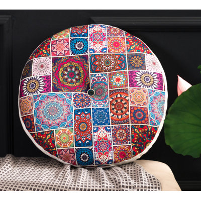 Mandala Outdoor Throw Pillow