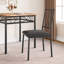 Ensemble de table de cuisine avec 2 chaises rembourrées-1713291028-1713291029-1720450769