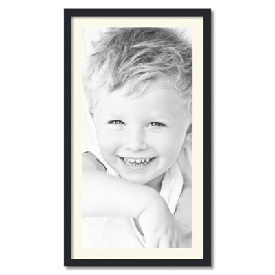 Wood Picture Frame with Mat