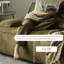 Green Polyester Modular Sofa cushion couch