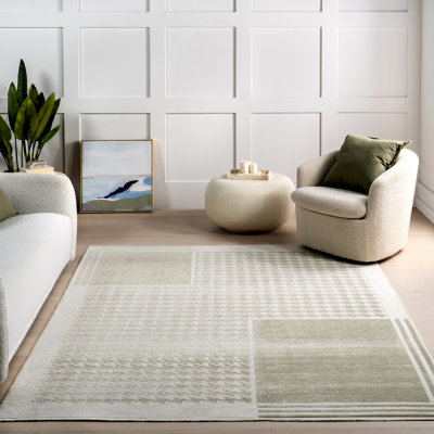 Tapis géométrique réversible Iyla
