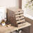 File Cabinet Shelf Organizing Box Settrays 5 Drawers Closed-1592634359