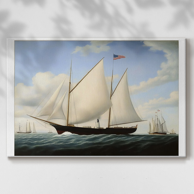Série Nautical-CXLVII - Cavas enveloppés de galerie, 18 x 27