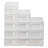 Shoe Storage Boxes 12 Pack Clear Plastic Stackable