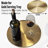 Gold Tray, Round Brass Serving Platter, Bar Circle Decorative Plate, Coffee Table Metal Decor Dishes, Brushed Hammered Coasters, Counter Bathroom Kitchen Dessert Cart Display Food, 12 Inch-122628354
