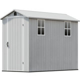 4 Ft. W X 8 Ft. D Resin Storage Shed