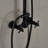 Ebikon Pressure Balanced Shower System Modern Luxury with Rough In Valve