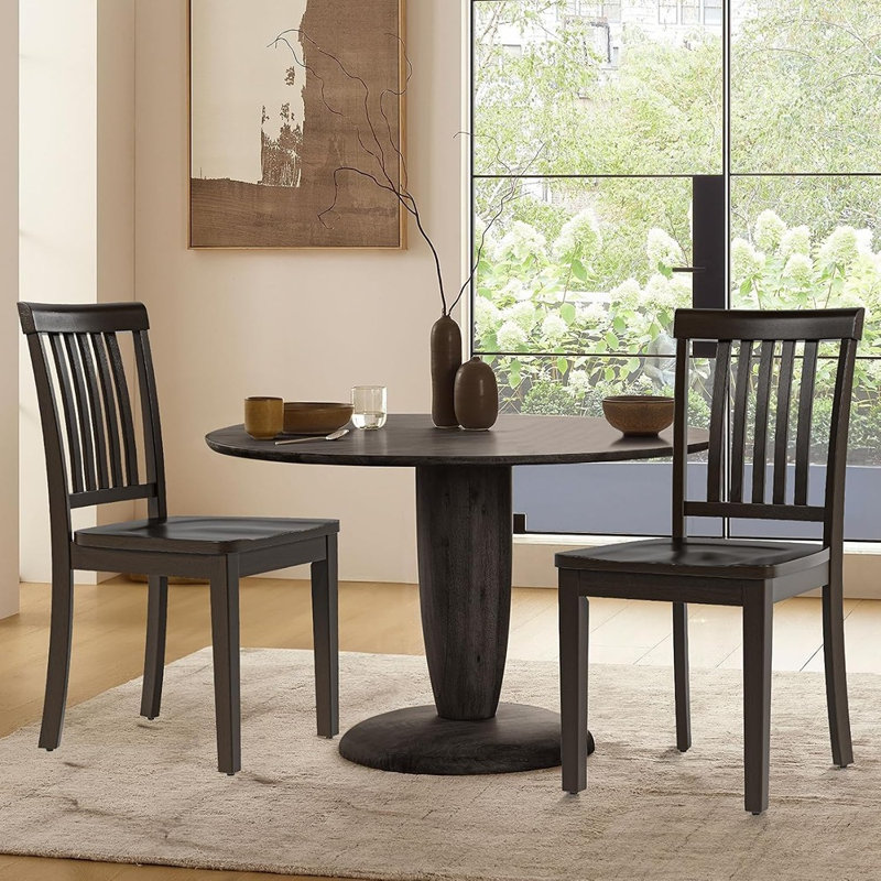 Solid Wood Top Dining Set