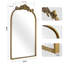 Miroir mural de salle de bain rétro avec cadre en métal baroque pour un décor élégant-1071921498-1071921479