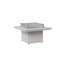 Berlin Gardens Numa Square Fire Pit Table-1286022902