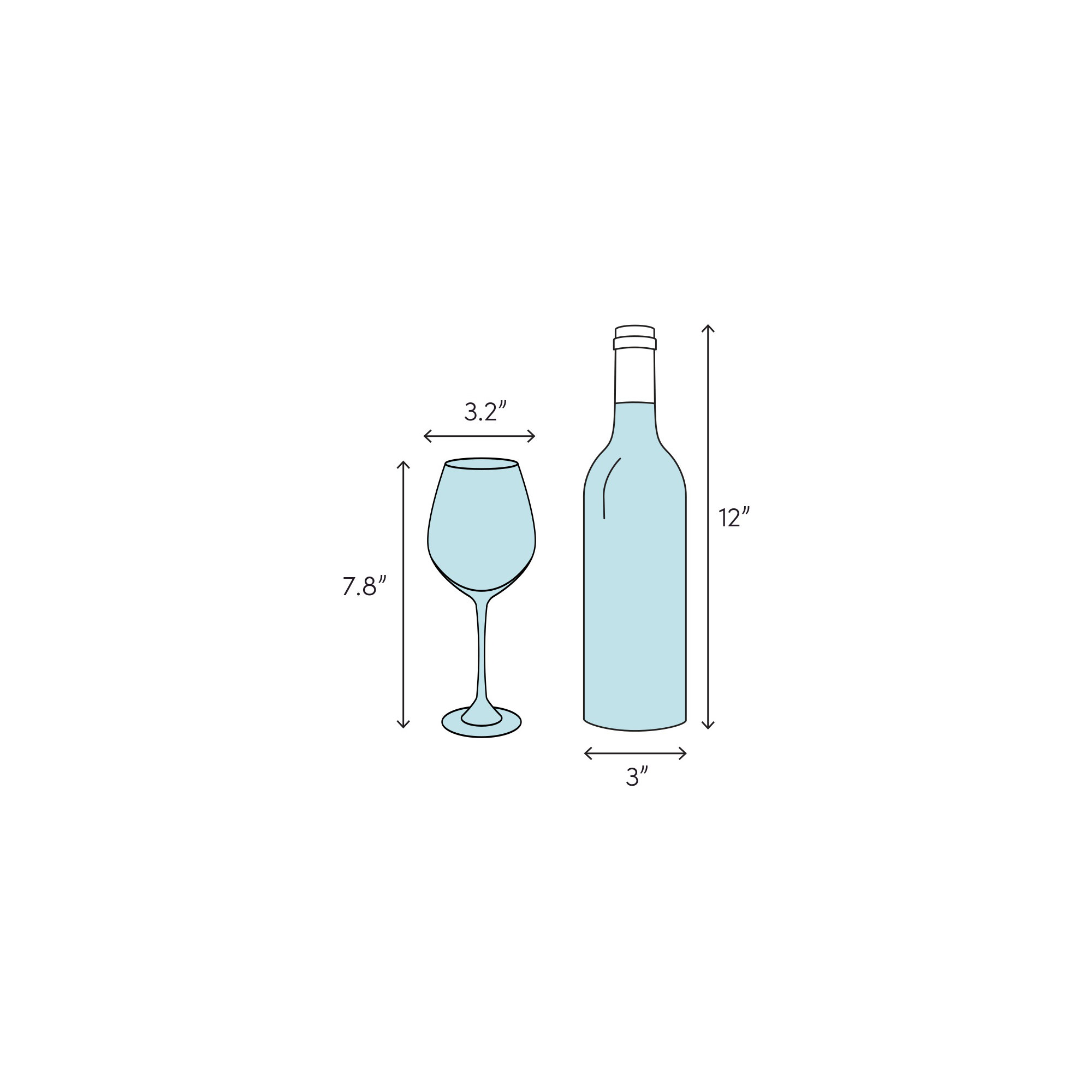 Mondial 11 oz. Crystal Red Wine Glass