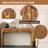 Rustic Console Table with Fluted Drawer Front-1386680953