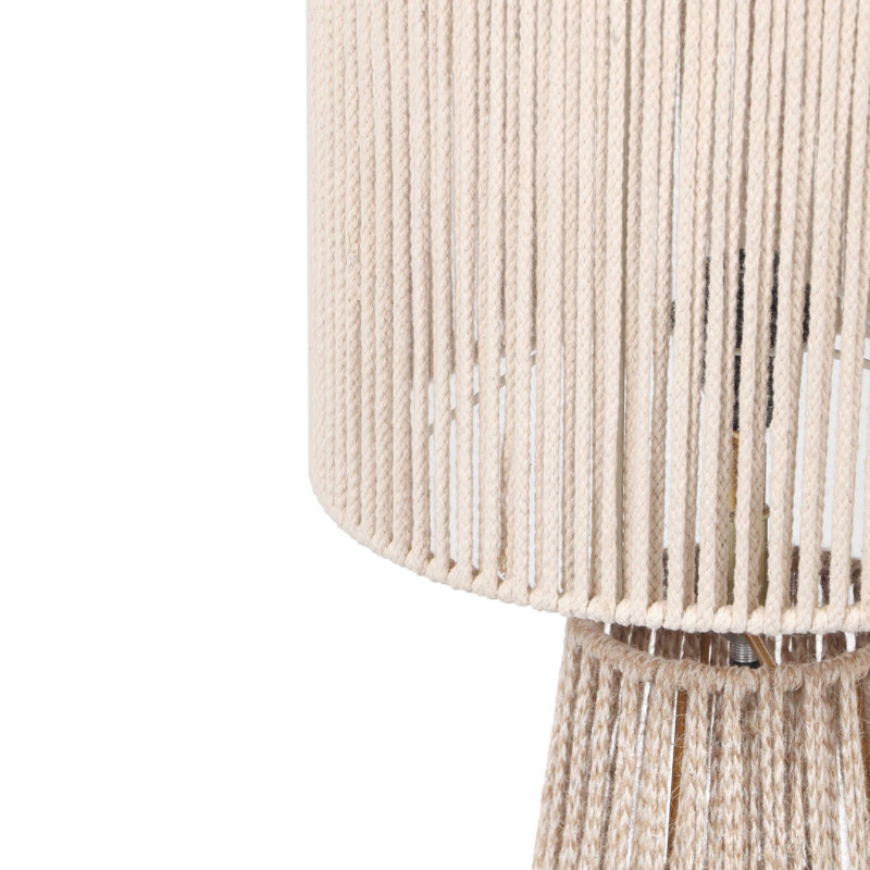 Beam 47'' Grey Traditional Floor Lamp