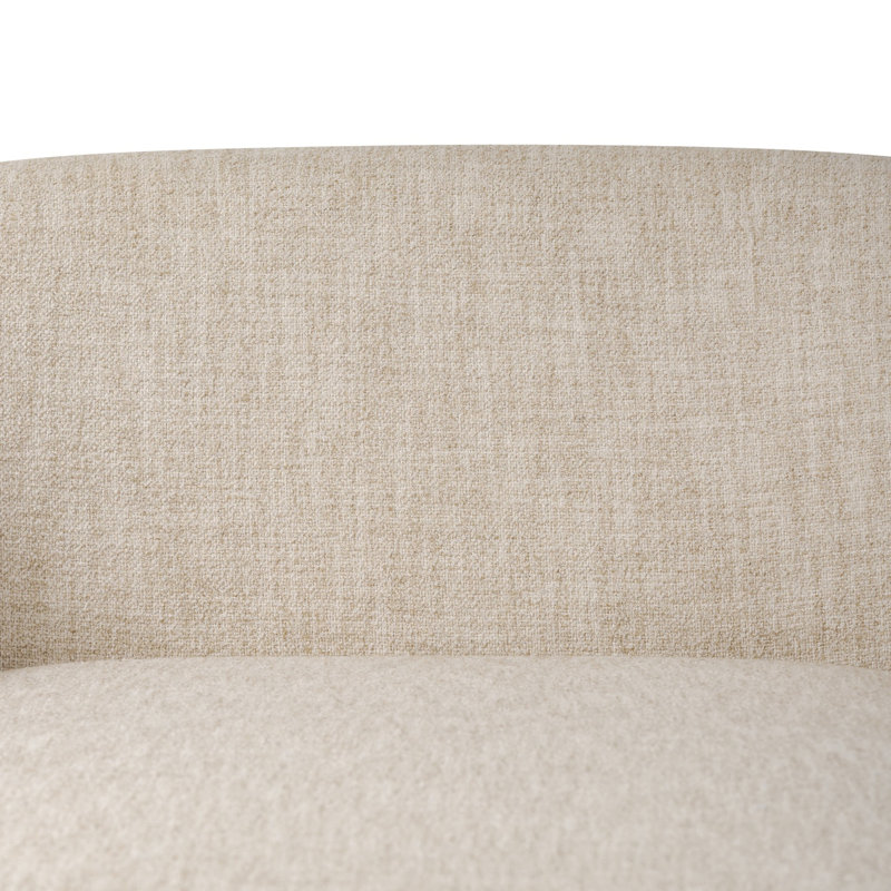 Channing Chaise Lounge, Yuma Cream 96% Polyester/4% Acrylic
