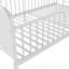 Structure de lit plateforme en métal avec tablettes rembourrées et rangement-117659035-117659034