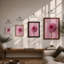 Dahlia In Bloom Botanical - Print-888158388-888158379