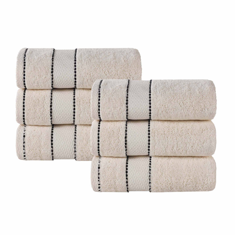 Treiber Egyptian Giza Cotton Hand Towel, Ivory