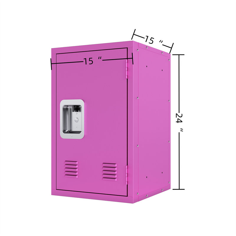 15'' Wide Storage Cabinet, Purple