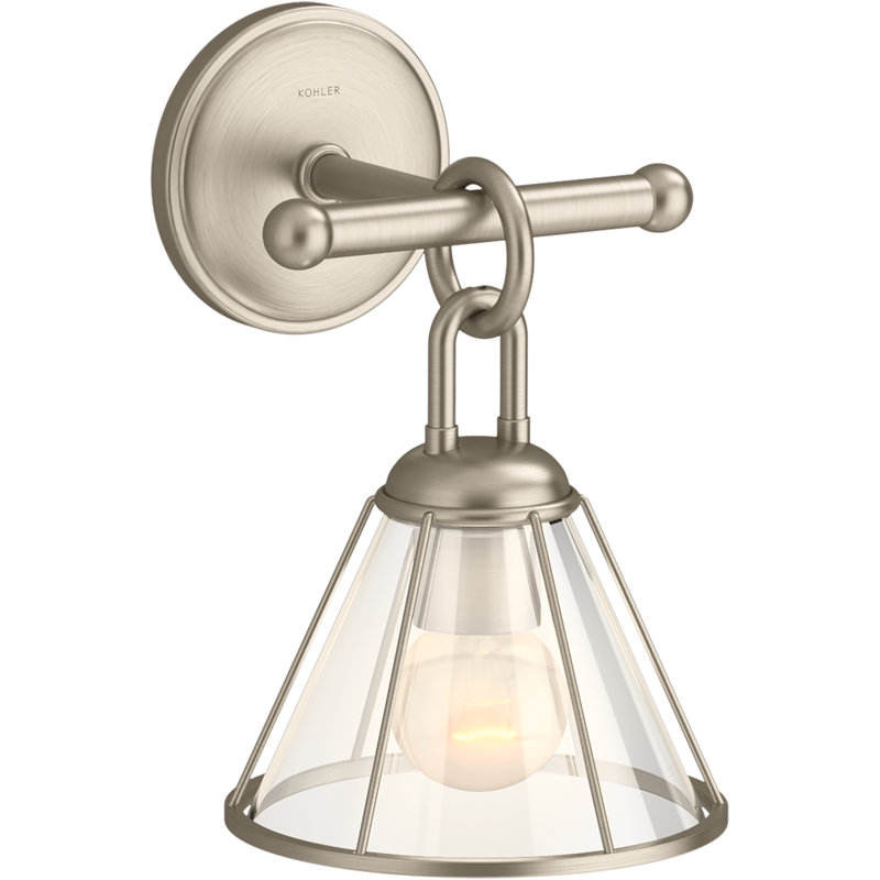 Terret 11-In One-Light Sconce, Vibrant Brushed Bronze