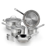 Signature 12-piece Cookware Set, Stainless Steel