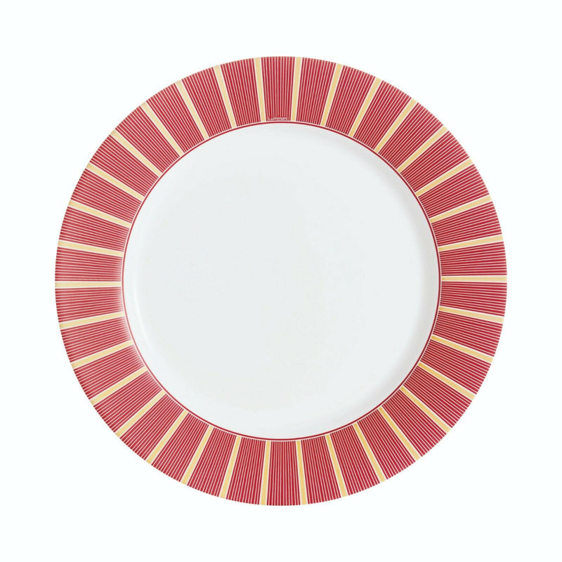 18 Piece Dinnerware Set - Service for 6, Bordeaux
