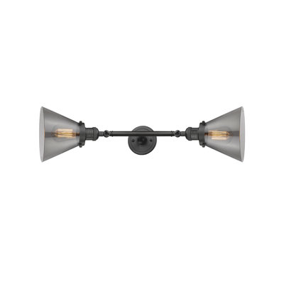 Éclairage pour meuble-lavabo de salle de bain 2 lumières Cone
