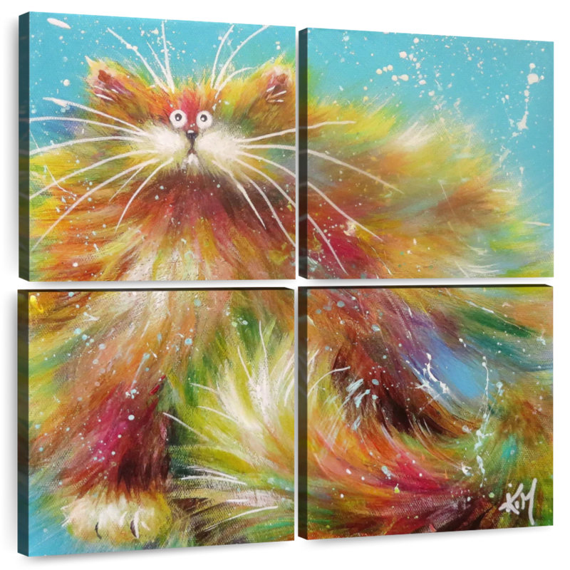 Brampt Kitty Calypso, 45" H x 45" W