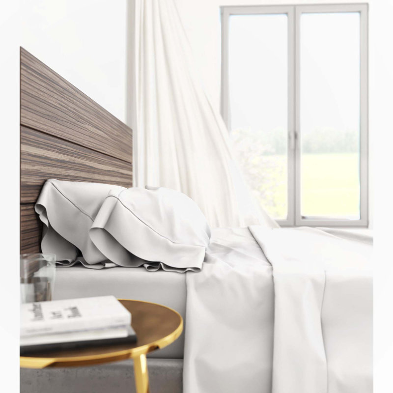 Sheet Set, White, King Sheet Set
