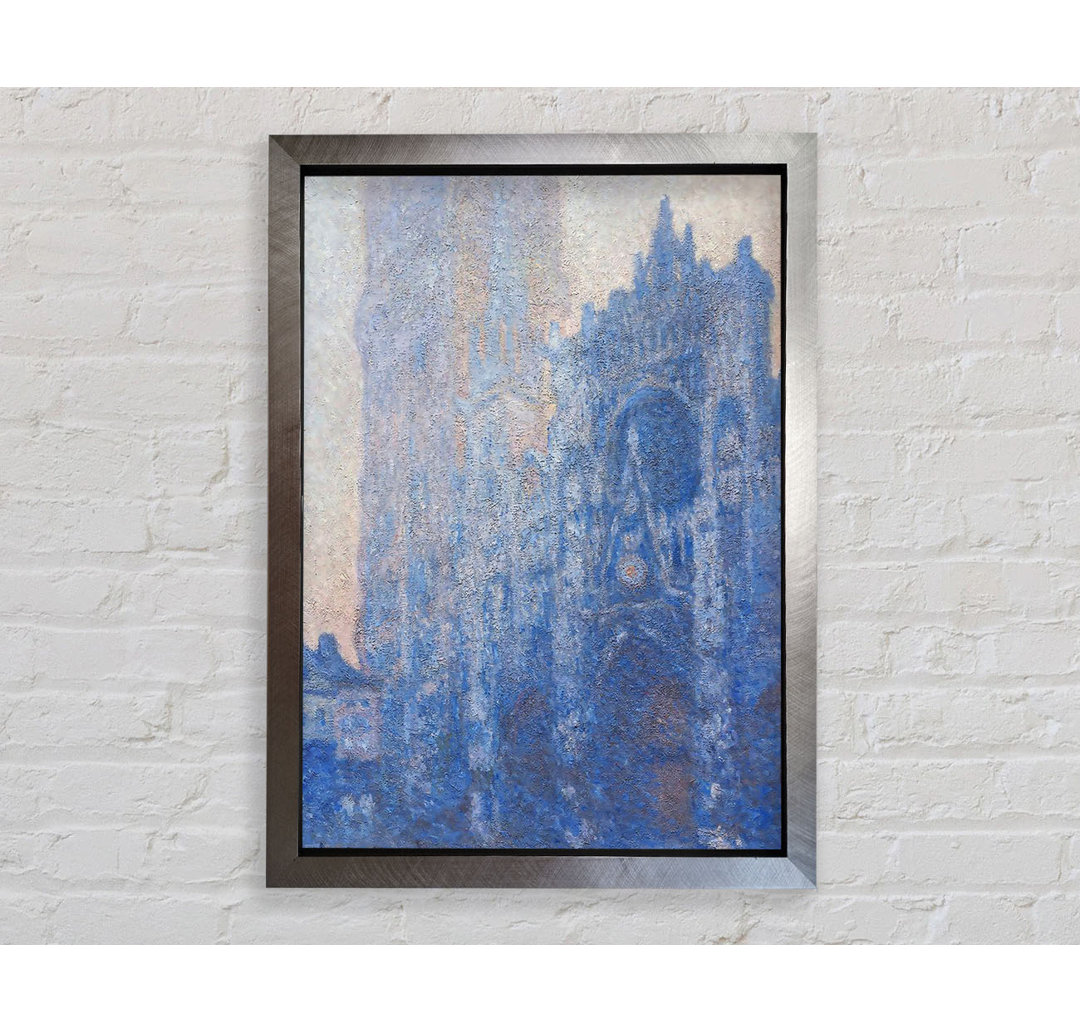 Kathedrale von Rouen FacÃ£â€šÃ'Â¸Ade von Claude Monet - Einzelne Bilderrahmen Kunstdrucke