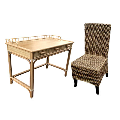 Solid Wood Writing Desk