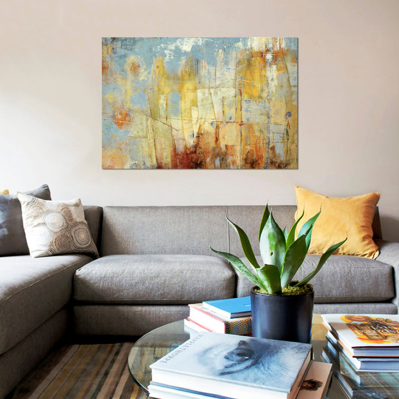 «Passages» par Jill Martin - reproduction d'art sur toile tendue, H 12 po x l 18 po x P 1,5 po, Toile tendue, Pas de tapis