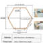 230cm W x 48cm D Solid Wood Arbour in Natural Wood