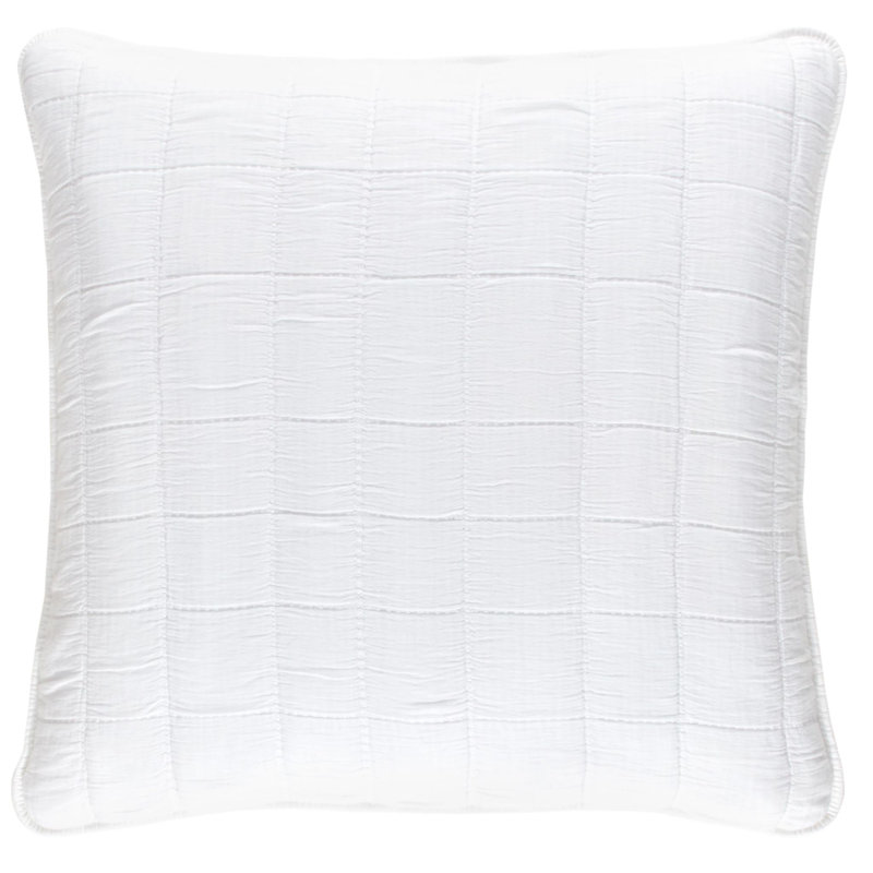Taie décorative matelassée Monet, Euro