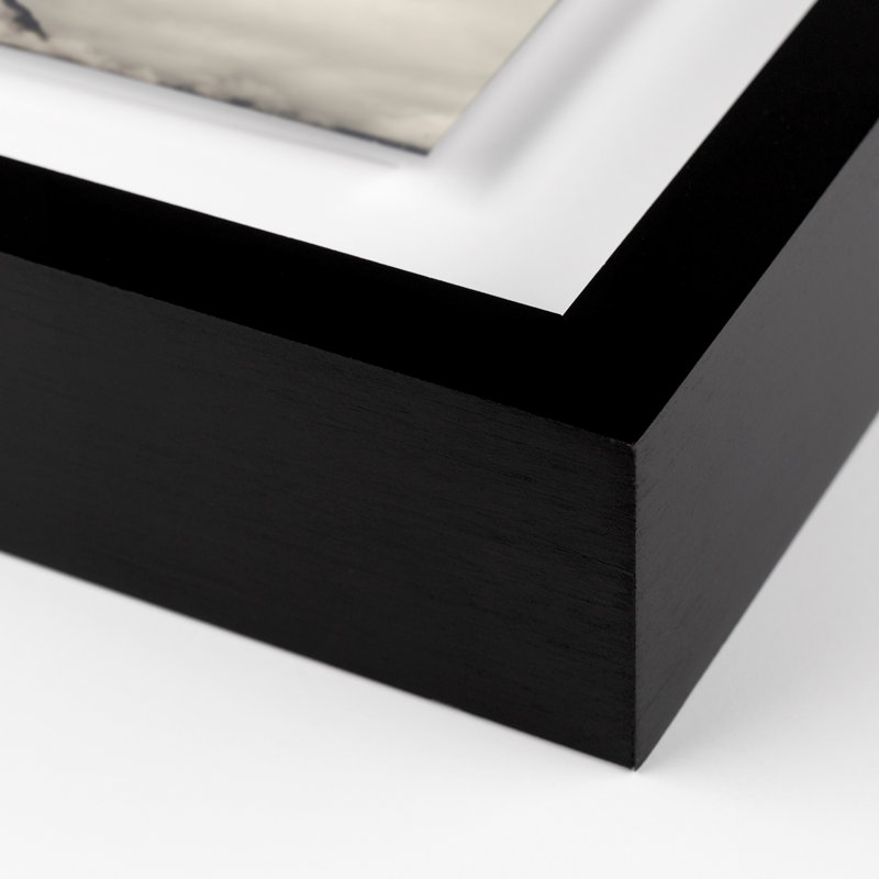 Clouds 11 by Riley Ryan, Black, 40" H x 29" W x 2.5" D