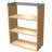 Single Shelf-Hang Closet Shelf with Cubby-1430987697-1430987696