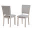 Chaise d'appoint 4pc