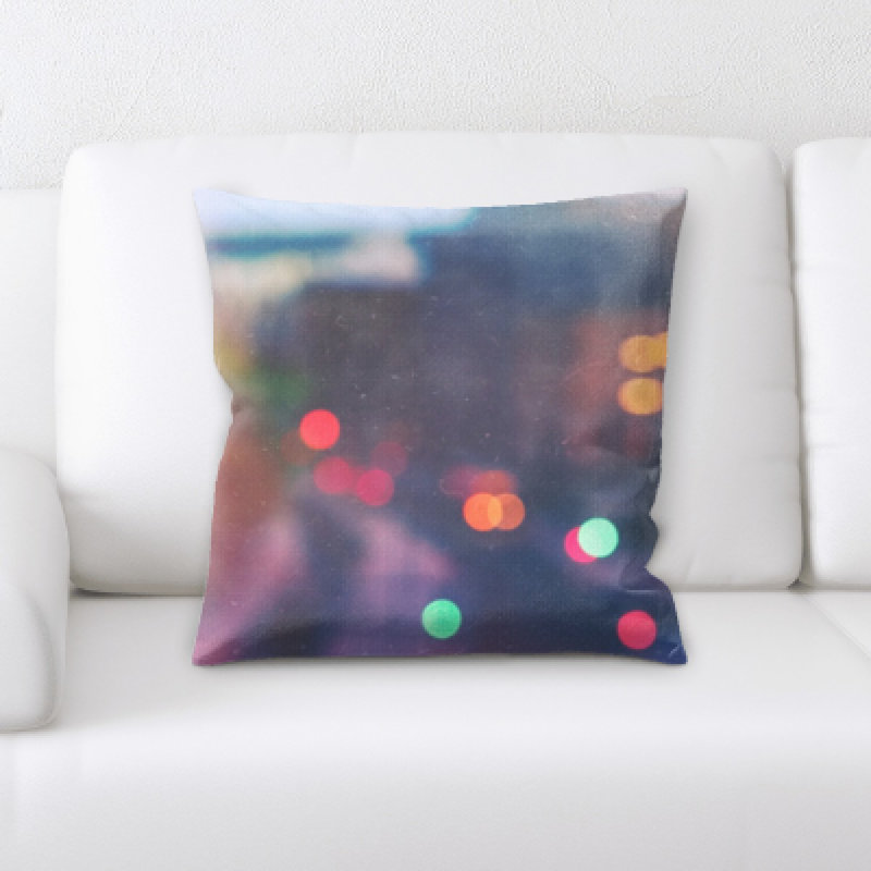Microsuede Throw Pillow
