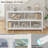 Horizontal Bookshelf, Modern Cube Storage Organizer Bookcase Wide Bookshelves, Industrial Wood Metal Book Shelf, Cube Shelf for Office Home Living Room-1955981622-1978704510