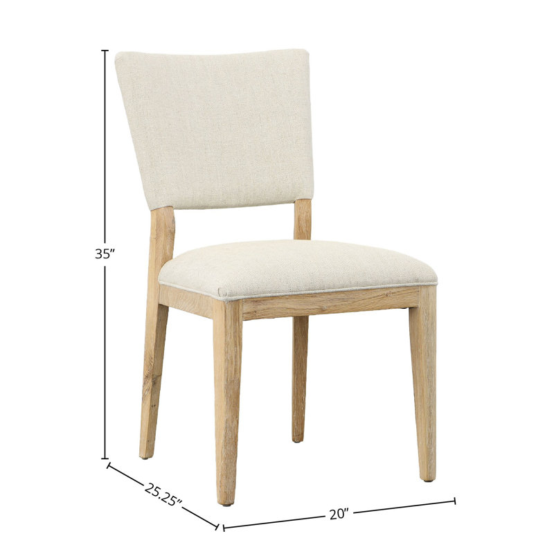 Lucile Cotton Blend Upholstered Dining Chair