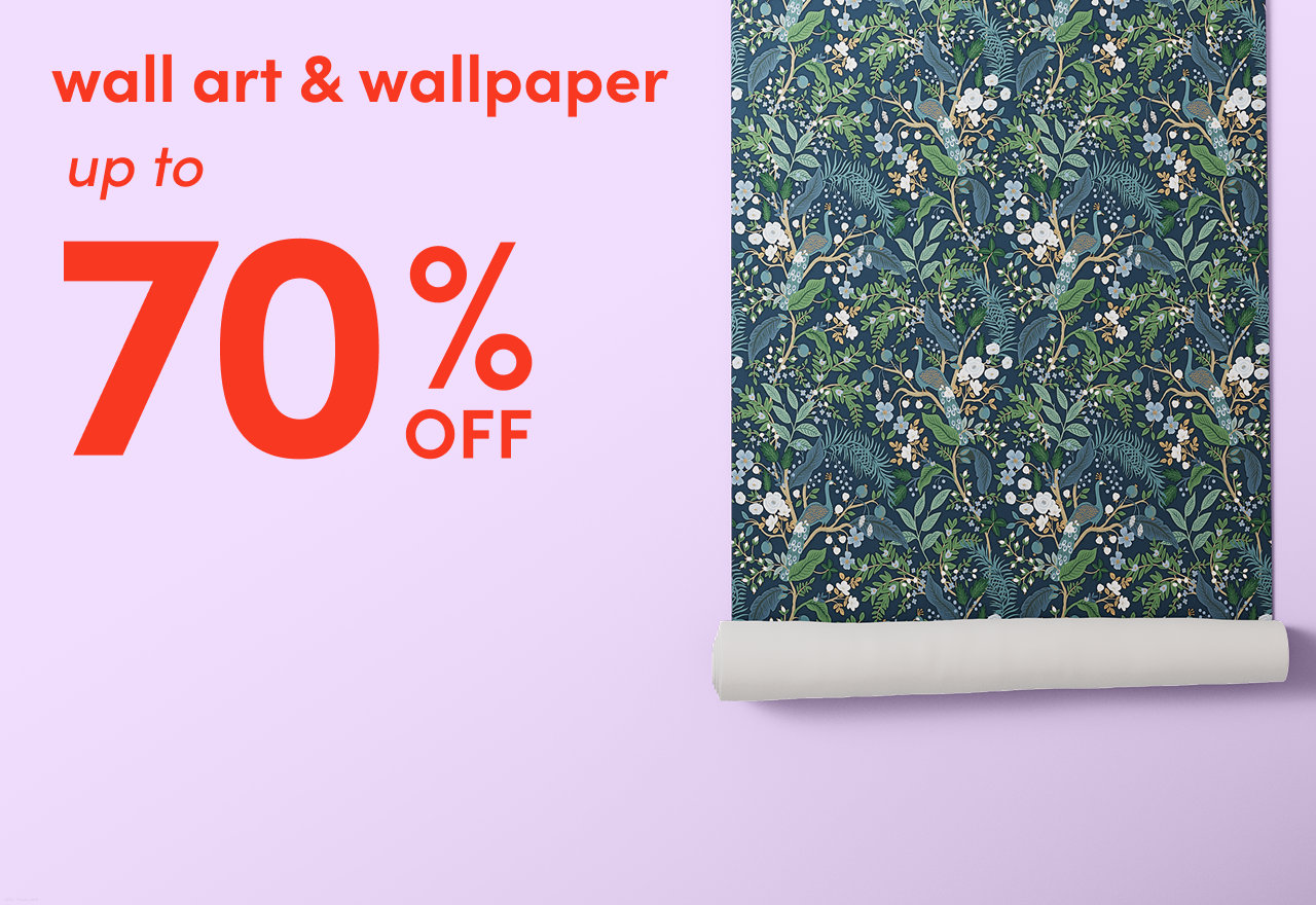 wall art & wallpaper clearance