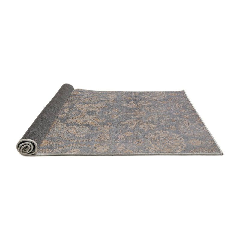 Tapis oriental gris / beige Pym, Rond 6 pi